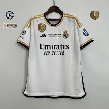 2023/24 Real Madrid Home Kit UCL Championship Final All Version