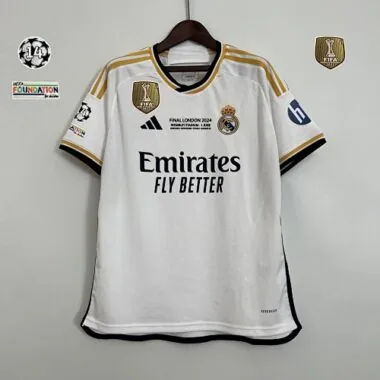 2023/24 Real Madrid Home Kit UCL Championship Final All Version