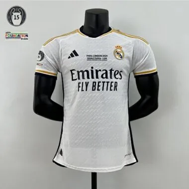 2023/24 Real Madrid Home Kit UCL Championship Final All Version