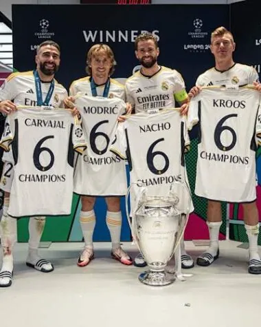 2023/24 Real Madrid Home Kit UCL Championship Final All Version