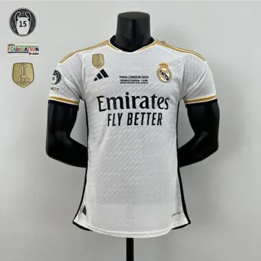 2023/24 Real Madrid Home Kit UCL Championship Final All Version