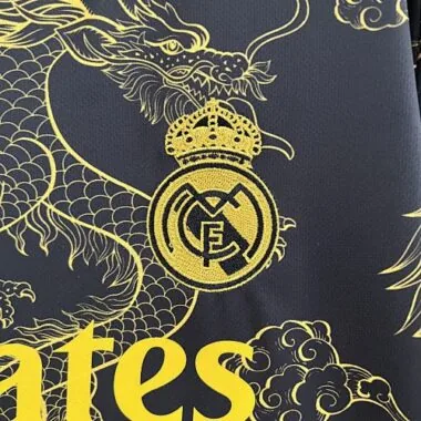 23-24 Real Madrid Special Edition Kit Golden Dragon Shirt