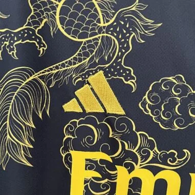 23-24 Real Madrid Special Edition Kit Golden Dragon Shirt