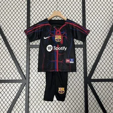23-24 Barcelona Kids x Patta Culers del Món Special Edition Size16-28 Soccer Jersey Yupoo