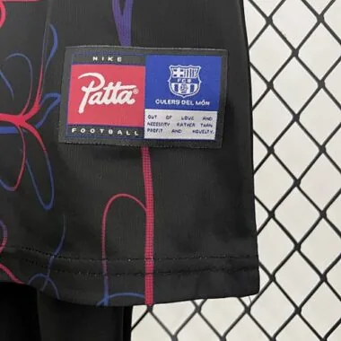 23-24 Barcelona Kids x Patta Culers del Món Special Edition Size16-28 Soccer Jersey Yupoo