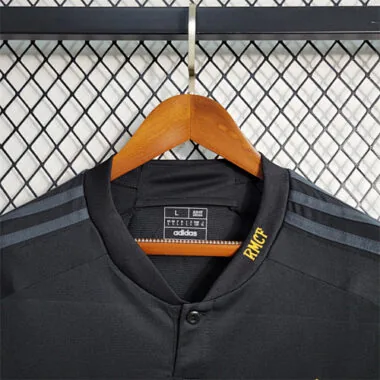 23-24 Real Madrid Third Kit Black Shirt
