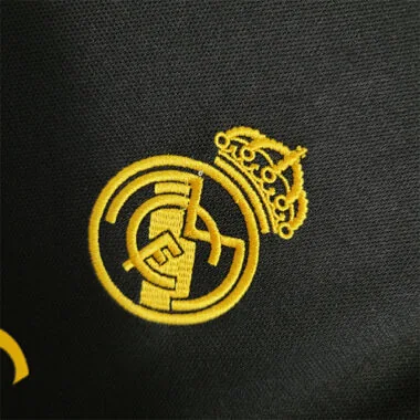 23-24 Real Madrid Third Kit Black Shirt