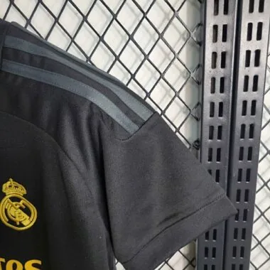 23-24 Real Madrid Third Kit Women Black Shirt
