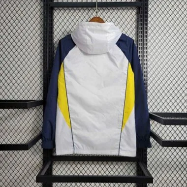 23-24 Real Madrid White Windbreaker New Jackets