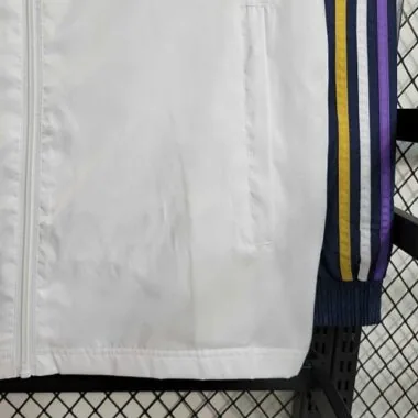 23-24 Real Madrid White Windbreaker New Jackets