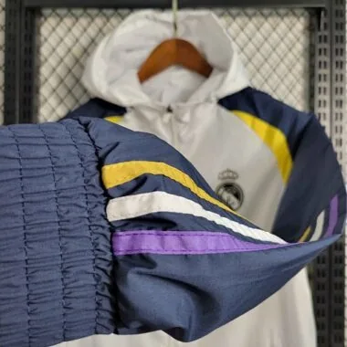 23-24 Real Madrid White Windbreaker New Jackets