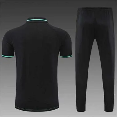 Polo del Real Madrid en verde fluorescente
