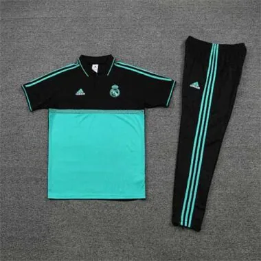 Polo del Real Madrid en verde fluorescente