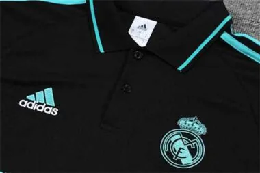 Polo del Real Madrid en verde fluorescente