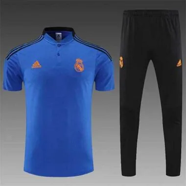 Real Madrid Polo color blue