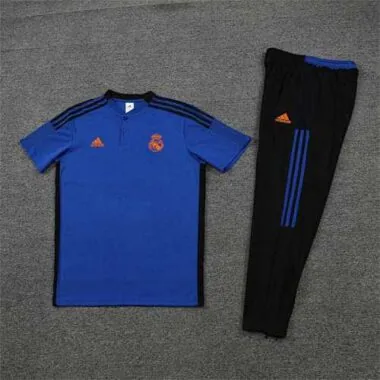 Real Madrid Polo color blue