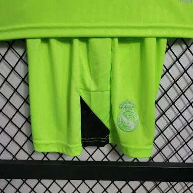 2023/24 Real Madrid Kids Green Goalkeeper Kits