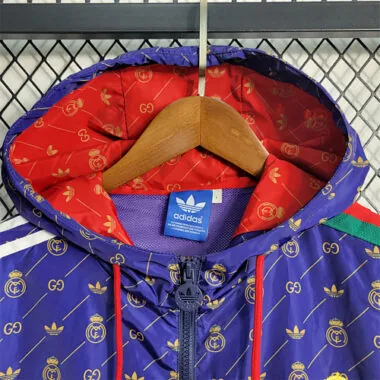 23-24 Real Madrid Windbreaker GUCCI joint