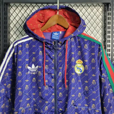23-24 Real Madrid Windbreaker GUCCI joint