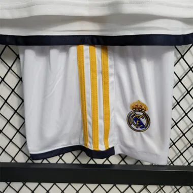 23-24 Real Madrid home kids kit