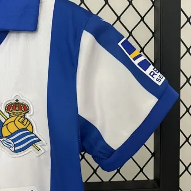 24-25 Real Sociedad Home Kid Kits Youth Apparels