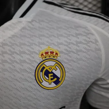 24-25 Real Madrid Home Kit Player Version Shirt S-5XL With All Kind of Badges