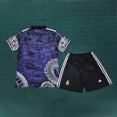 24-25 Real Madrid Specia Edition Kits Dragon Concept Blue Shirts