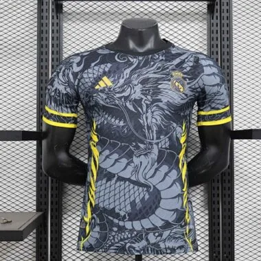2024/25 Real Madrid Grey Dragon Special Edition Player Version Shirt