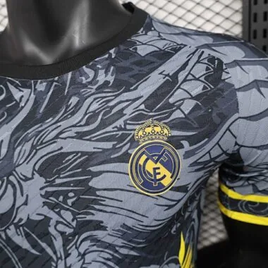 2024/25 Real Madrid Grey Dragon Special Edition Player Version Shirt