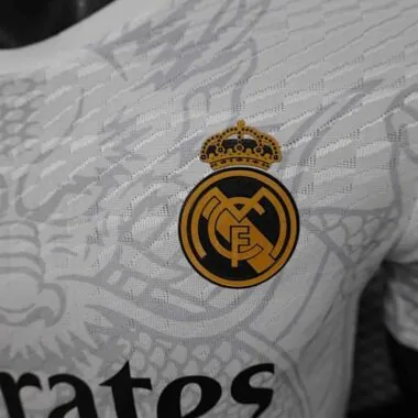 24-25 Real Madrid White Dragon Special Edition Player Version Shirt