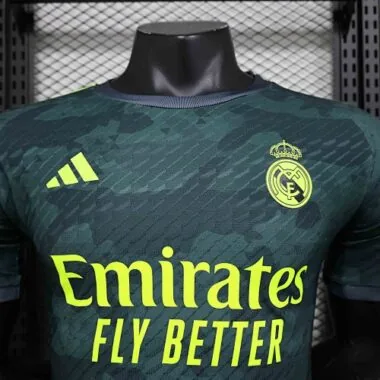 24-25 Real Madrid Special Edition Kit Green Player Version Shirt