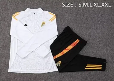 24-25 Real Madrid Long Sleeve Training Suit Yupoo