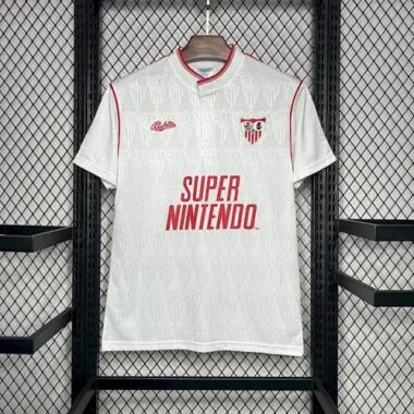 91-92 Sevilla FC Home Retro Soccer Jerseys Yupoo