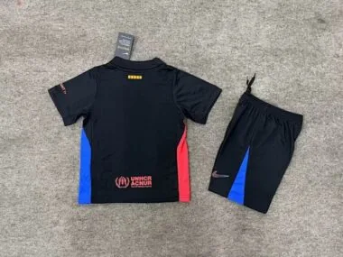 24-25 Barcelona Messi GRIEZMANN Away Kids Soccer Jerseys Yupoo