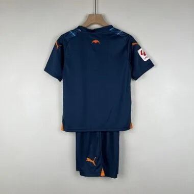 23-24 kids Valencia away size 16-28 football t-shirt