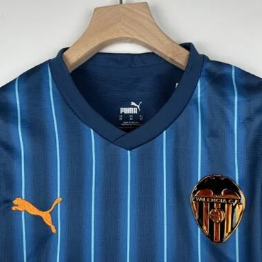 23-24 kids Valencia away size 16-28 football t-shirt