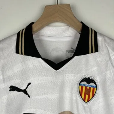 23-24 Kids Valencia home size 16-28 Soccer Jersey