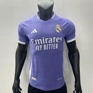24-25 Real Madrid Away Kit Player Version Shirt