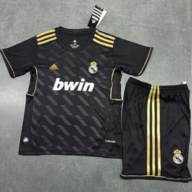 11-12 Real Madrid Away Retro Kids Kit Size16-28