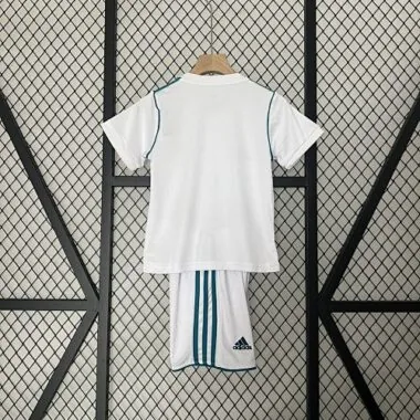 17-18 Real Madrid Home Retro Kids Kit Size16-28