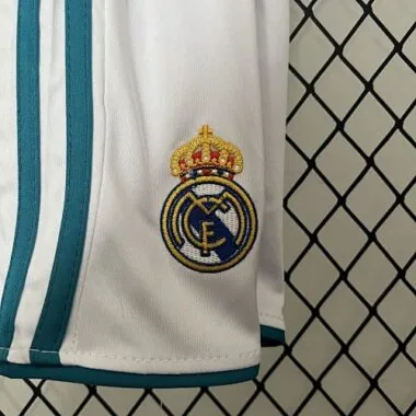 17-18 Real Madrid Home Retro Kids Kit Size16-28