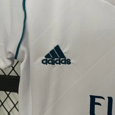 17-18 Real Madrid Home Retro Kids Kit Size16-28