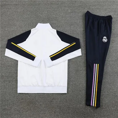 23-24 Real Madrid White Jacket Suits
