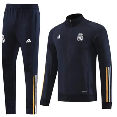23-24 Real Madrid Navy Kits Jackets Suits