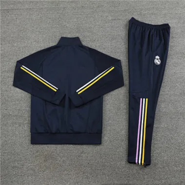 23-24 Real Madrid Navy Kits Jackets Suits