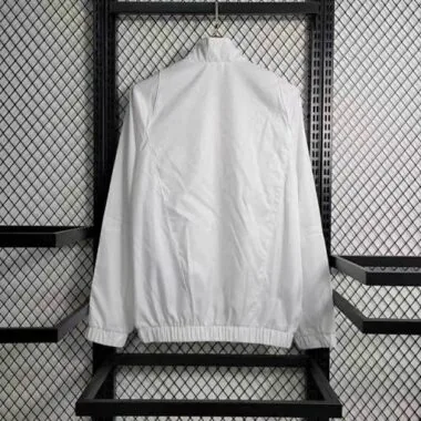 23-24 Real Madrid White Windbreaker Jackets