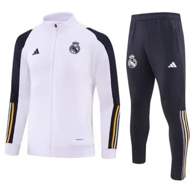 23-24 Real Madrid White Jackets Suits