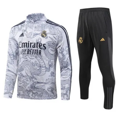 23-24 Real Madrid Long Sleeve Kits Dragon Special Training Suits