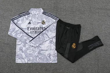 23-24 Real Madrid Long Sleeve Kits Dragon Special Training Suits