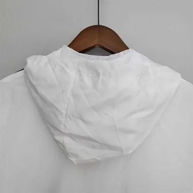 22-23 Real Madrid white windbreaker